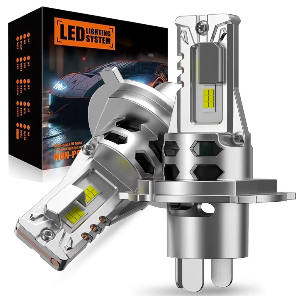 30000LM H4 9003 LED Headlight Bulbs H7 Led Canbus No Error H4 HB2 LED Hi/Lo Beam 150W With Car Head Lamps 6000K White Auto Light