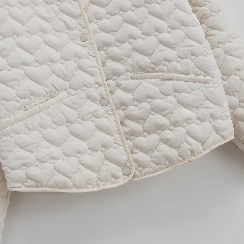 HXAO 2024 Women's Winter Jacket Autumn Outerwears Quilted Jacket Woman Coat Black White Lightweight Padded Jackets Parkas