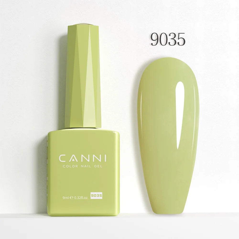 CANNI Jelly Pink Nail Gel Polish 9ml - HEMA Free Pastel Varnish Semi Permanent UV LED Top Coat