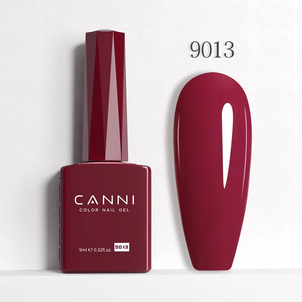 CANNI Jelly Pink Nail Gel Polish 9ml - HEMA Free Pastel Varnish Semi Permanent UV LED Top Coat