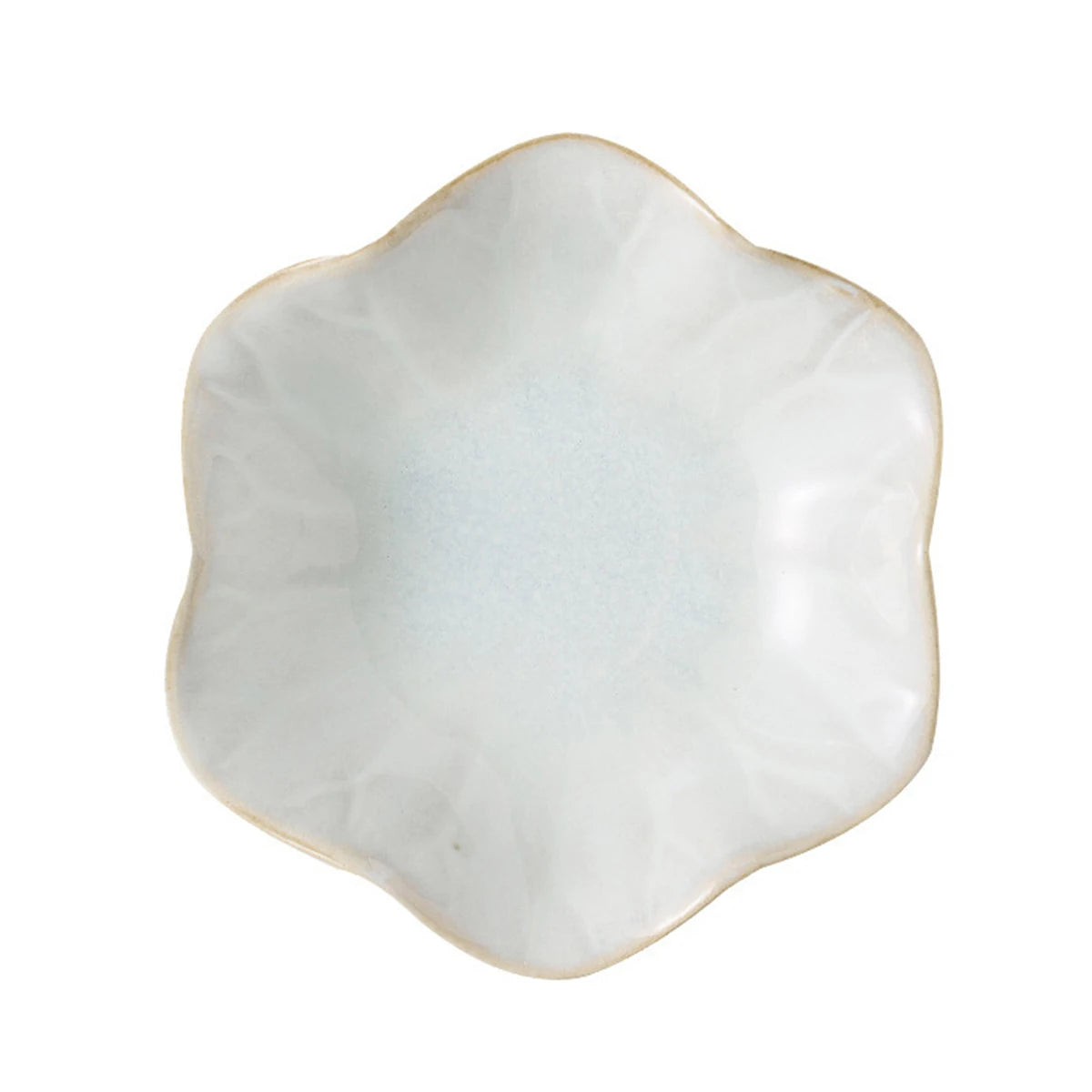 Lotus Jewelry Tray Ring Ceramic Dish - Mini Key Bowl Cute Trinket Holder for Woman Home Decor