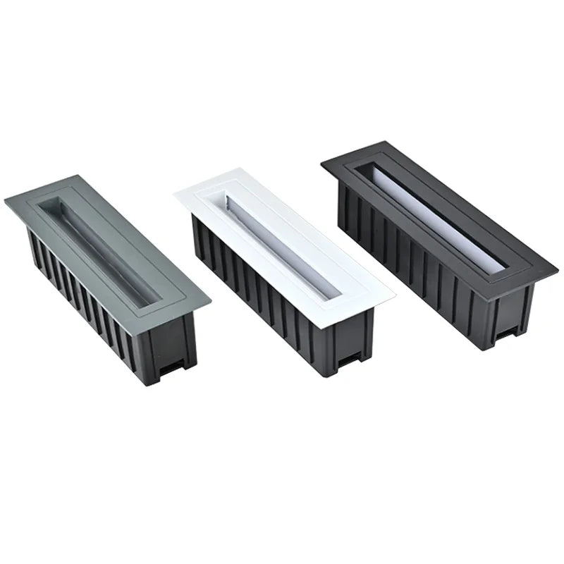 3W 5W 10W LED Wall Lamp Aluminum Stair light Recessed LED Step Lamp Pathway Wall Corner Lamps AC220V Dimmalbe Wall Light DC12V