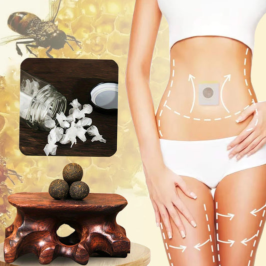 Body Shaping Patches - Honey Belly Slimming Stickers Fast Fat Burning Lymphatic Drainage