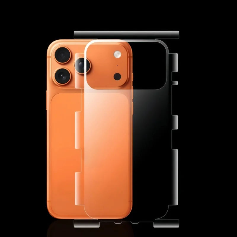 Back Hydrogel Film For iPhone 17 Pro Max With Side Film For iPhone 17Pro 17air 17 Clear/Matte Back Film For iPhone 17 Series