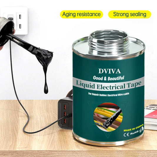 Liquid Electrical Tape 15/50/150ml Waterproof Quick-Drying Insulation Paste Home Use Wire Cable Coat Repair Glue for Wire Worker