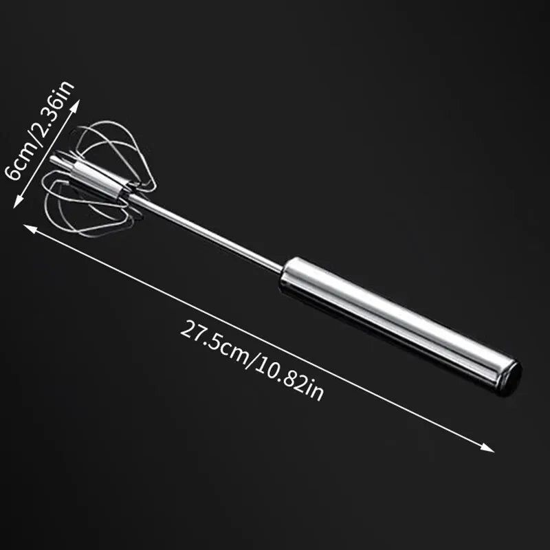 Semi Automatic Egg Beater Rotating Cream Egg Mixer Household Manual Egg Beater Baking Tool Kitchen Tools