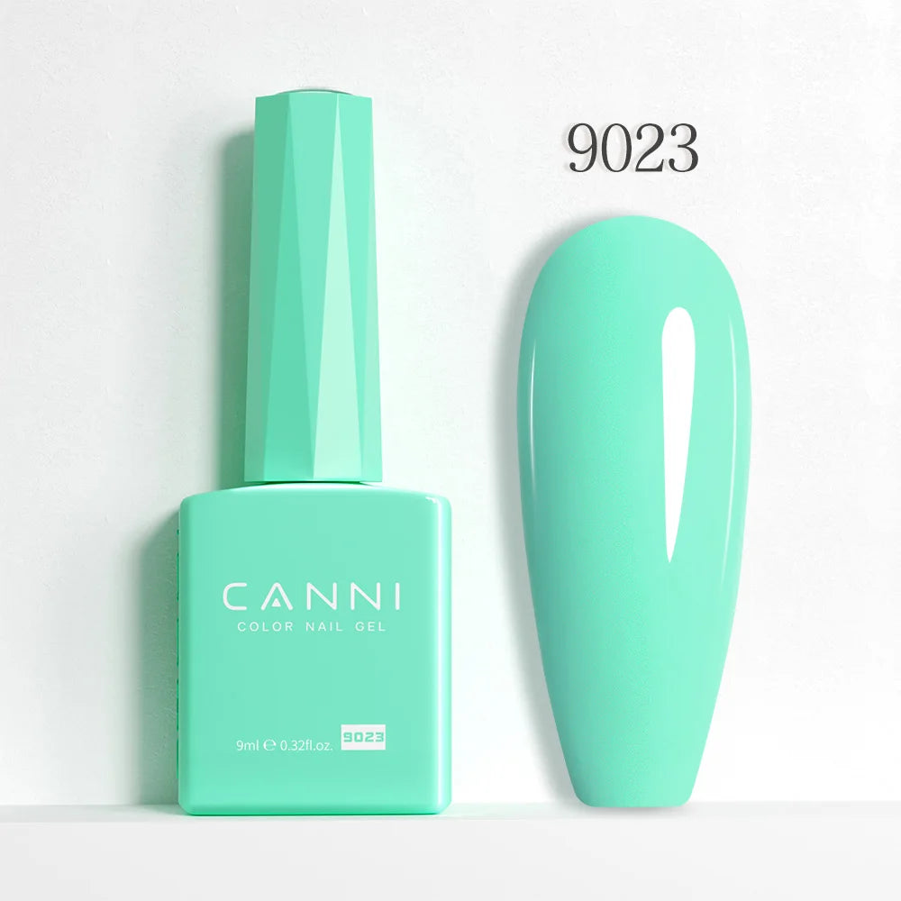 CANNI Jelly Pink Nail Gel Polish 9ml - HEMA Free Pastel Varnish Semi Permanent UV LED Top Coat