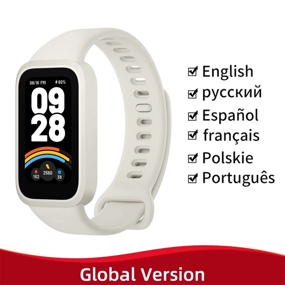 Global Version Xiaomi Smart Band 9 Active Bluetooth Smartwatch 1.47" TFT Screen 18 Days Battery Life Sports Modes Sleep Tracking