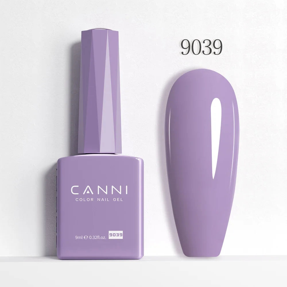 CANNI Jelly Pink Nail Gel Polish 9ml - HEMA Free Pastel Varnish Semi Permanent UV LED Top Coat