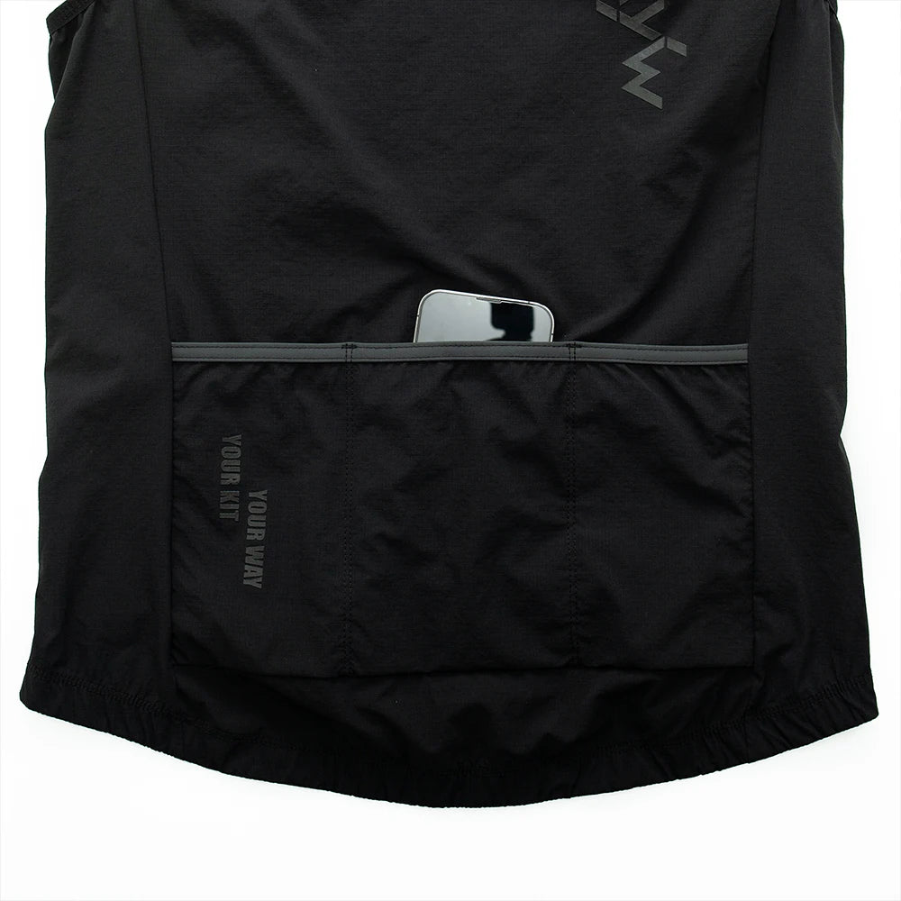 YKYW Waterproof Thermal Vest Men Women Winter Sleeveless Waistcoat Black Gray Olive Cycling Vest Bike Clothing Bicycle Mtb Coat