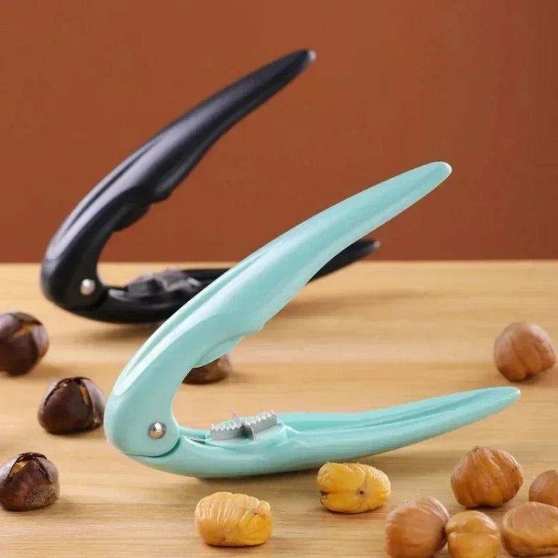 Nuts Sheller Chestnut Clip Walnut Pliers Home Metal Chestnut Sheller Nut Opener Cutter Shelling Kitchen Tools