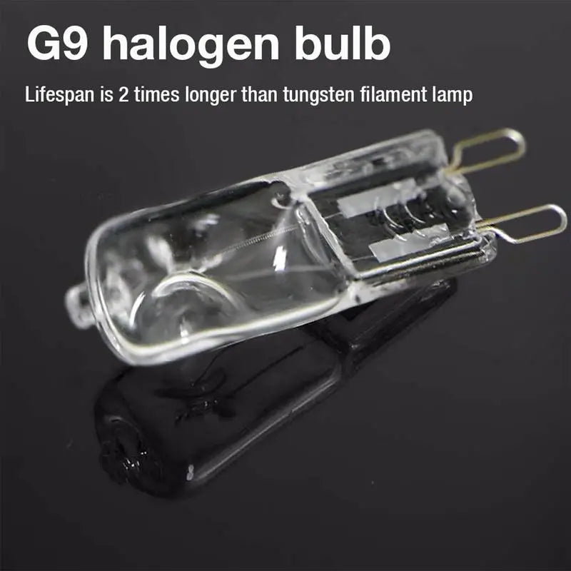 G9 40W Halogen Microwave Bulb - Oven Light High Temperature Resistant 2600K 350LM