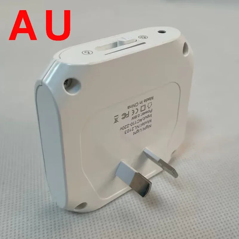 Mini LED Night Lights Plug in Light Dimmable Lamps Energy Saving Square Lamp Under Cabinet Light Kitchen Living Room Aisle WC