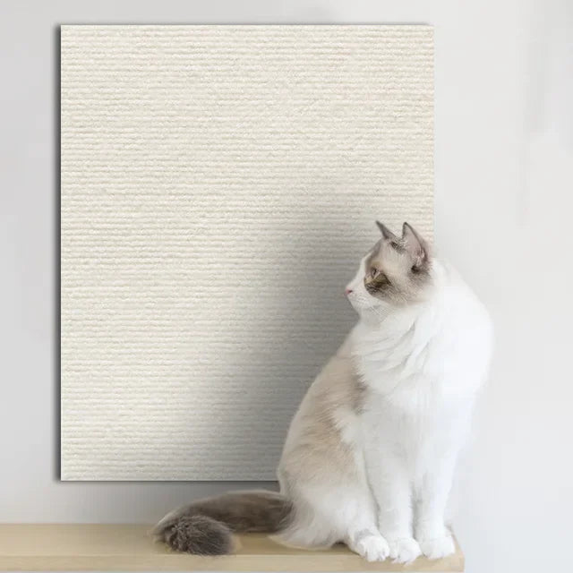 Anti Cat Scratch Sofa DIY Cats Scratch Board Sofa Protection Paws Sharpen Trimmable Self-adhesive Carpet Cats Scratch Board