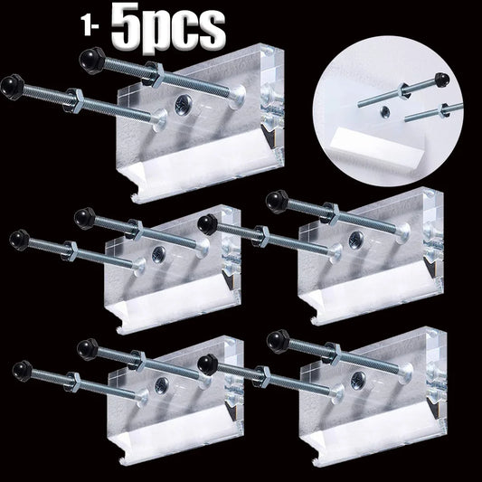 1-5pcs Skateboard Wall Mount Longboard Deck Hanger Display Stand Storage Holder Rack Indoor Floating Skateboard Storage