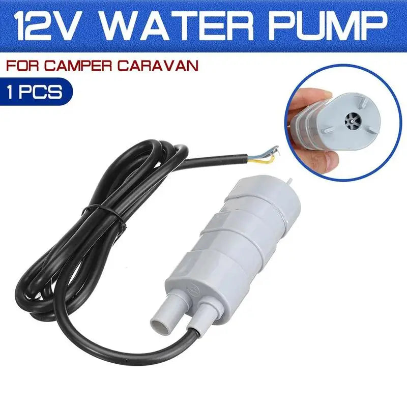 12V Submersible Water Pump - High Flow Motorhome Caravan RV Whale Pump Household Garden