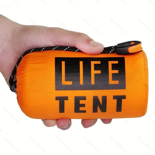 2 Person Emergency Tent Casa De Waterproof Camping Travel Pergola Family Campaign House Tourist Tents Cool Gear Equipment Coat