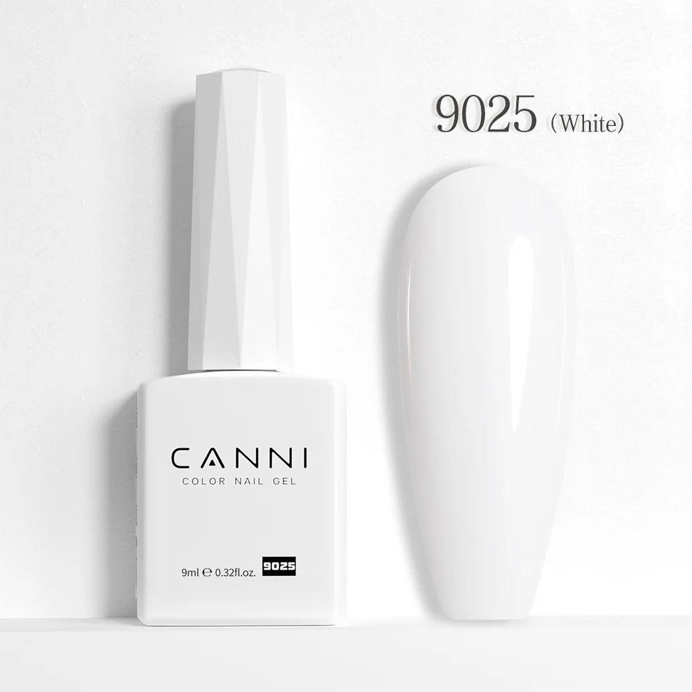 CANNI Jelly Pink Nail Gel Polish 9ml - HEMA Free Pastel Varnish Semi Permanent UV LED Top Coat