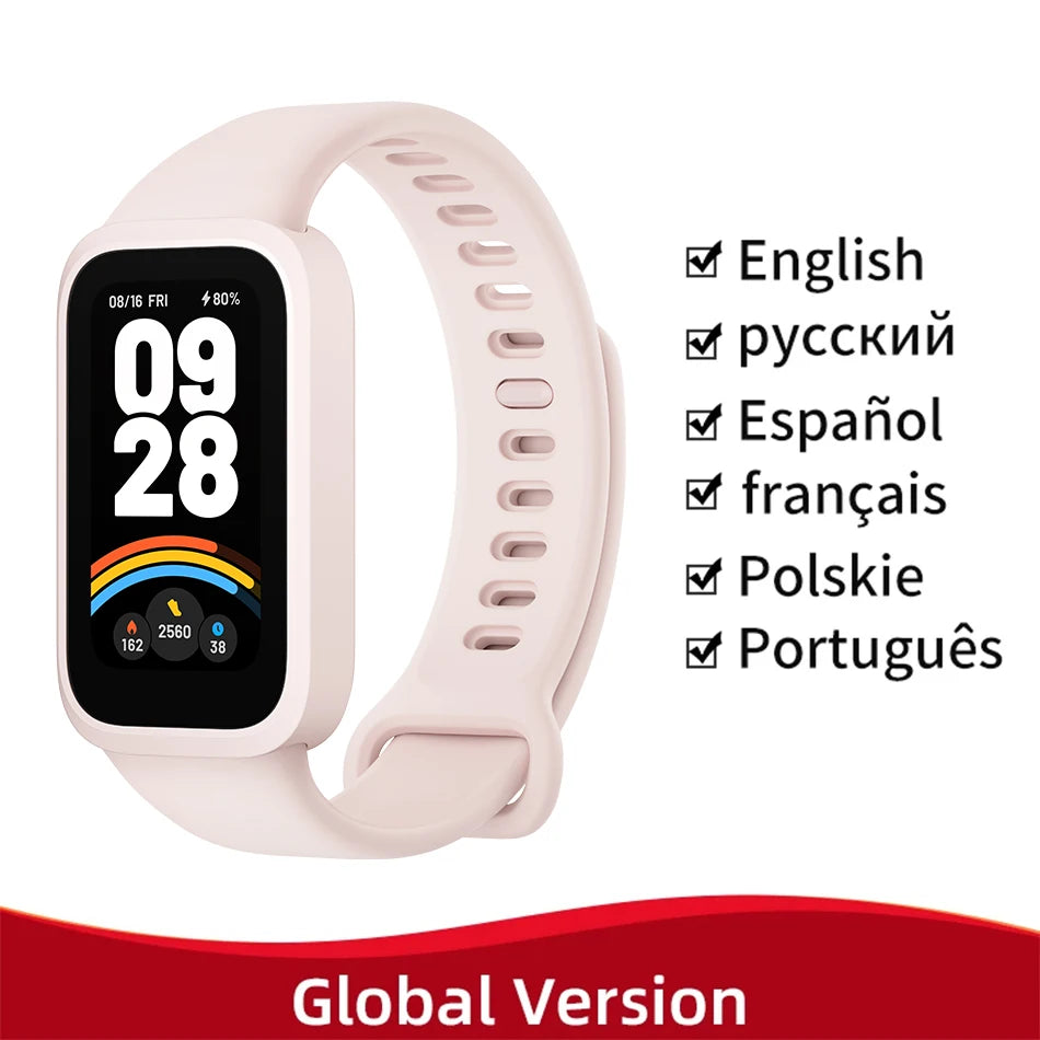 Global Version Xiaomi Smart Band 9 Active Bluetooth Smartwatch 1.47" TFT Screen 18 Days Battery Life Sports Modes Sleep Tracking