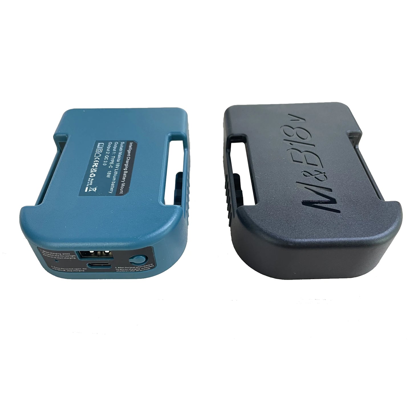 Makita Battery Holder 18V/40V - USB Type-C Adapter Charger for BL1840 BL1850 BL1860 Fast Charging