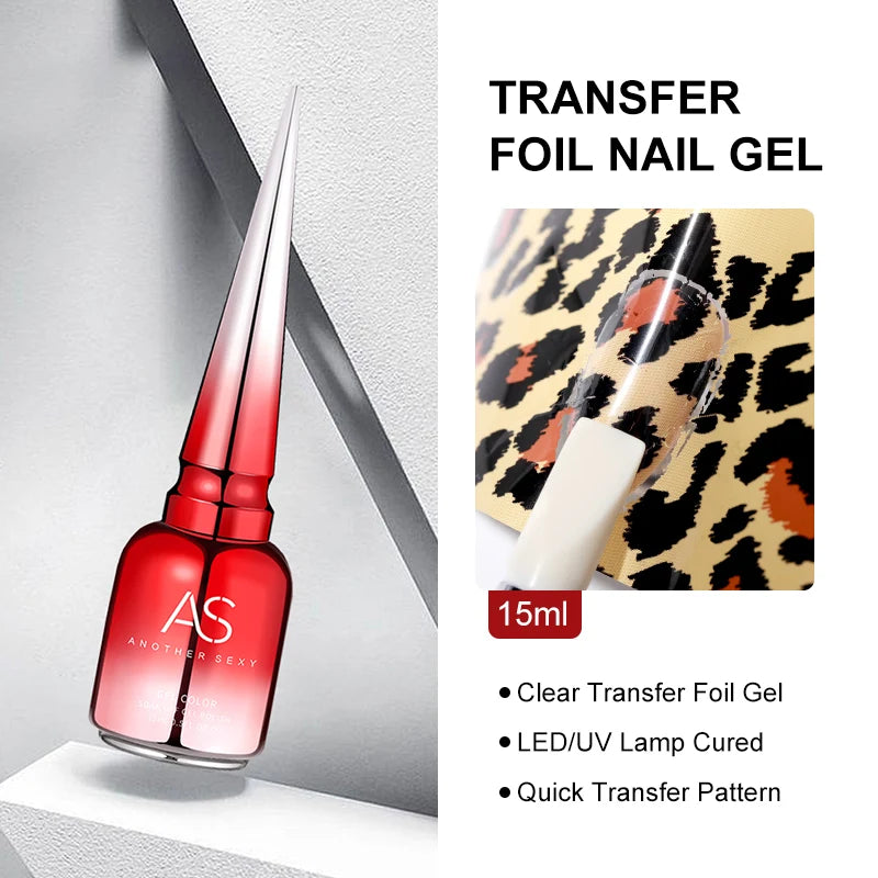 AS Solid Eggshell Gel Polish Semi Permanent Gel Nail Polish Lamp Varnish Soak Off UV Gel Nail Art Manicure Top Coat