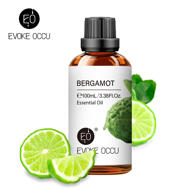 EVOKE OCCU 100ML Essential Oils - Lavender Vanilla Eucalyptus Jasmine Rose Mint for Diffuser Humidifier Candle
