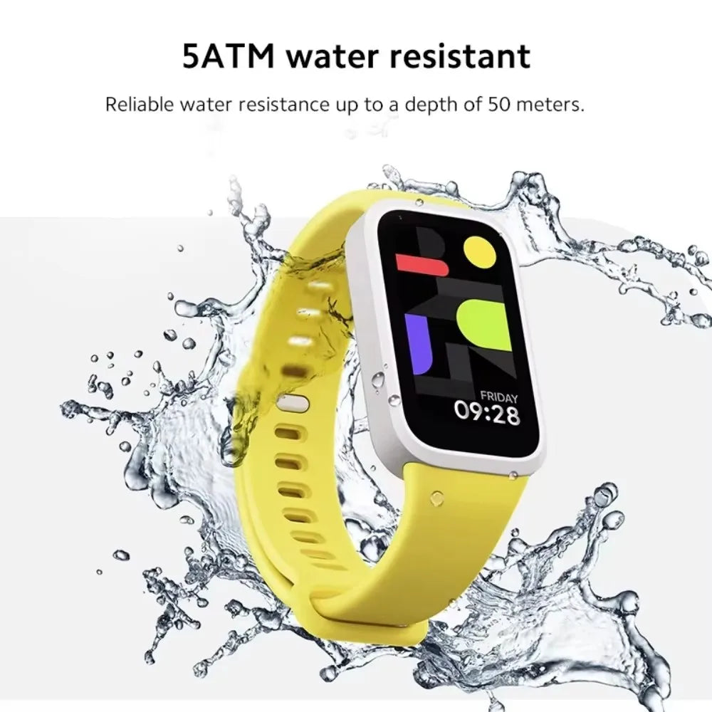 Global Version Xiaomi Smart Band 9 Active Bluetooth Smartwatch 1.47" TFT Screen 18 Days Battery Life Sports Modes Sleep Tracking