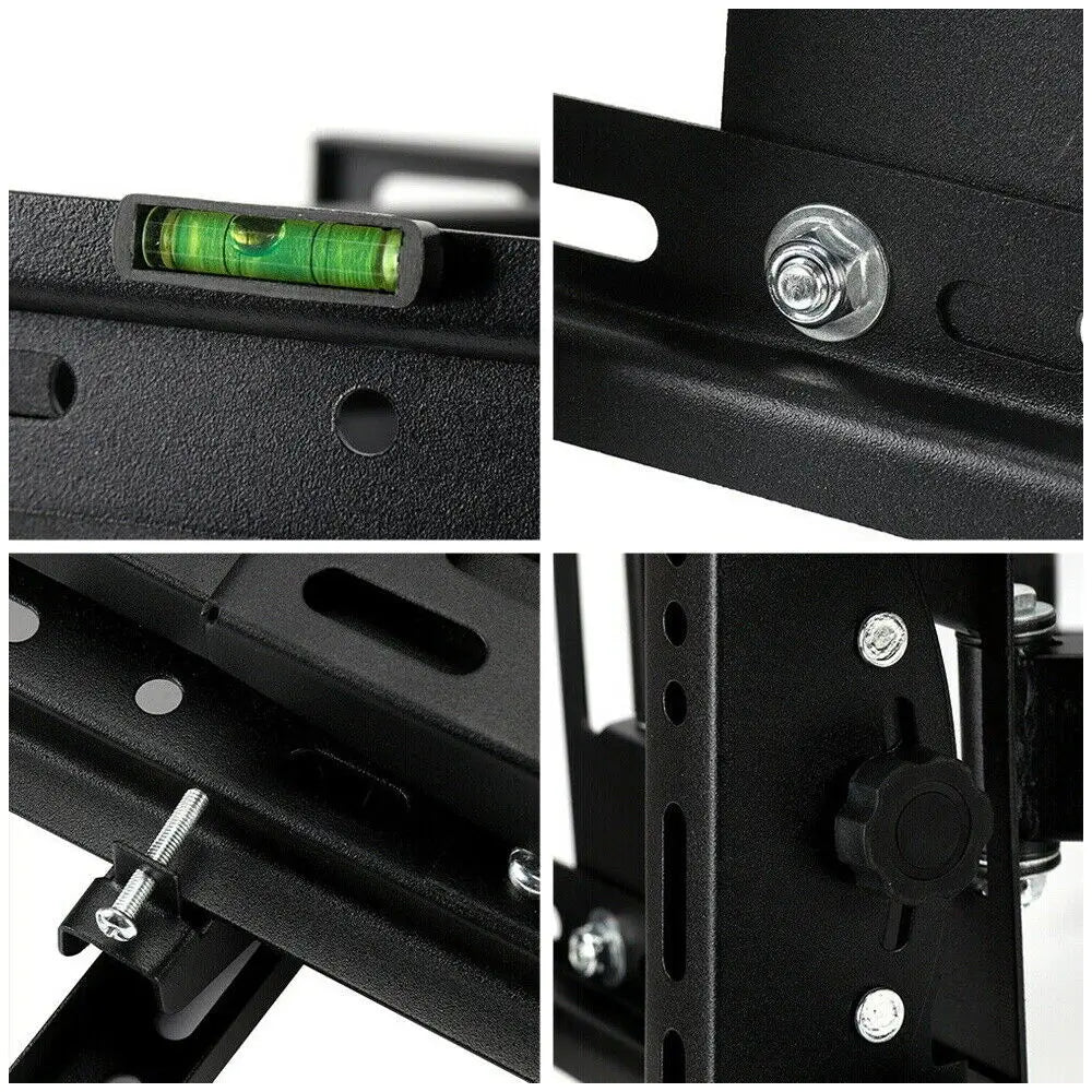 TV Wall Mount for 32-70in TV Floating TV Stand Swivel Tilt Horizontal Adjustment TV Wall Bracket Universal