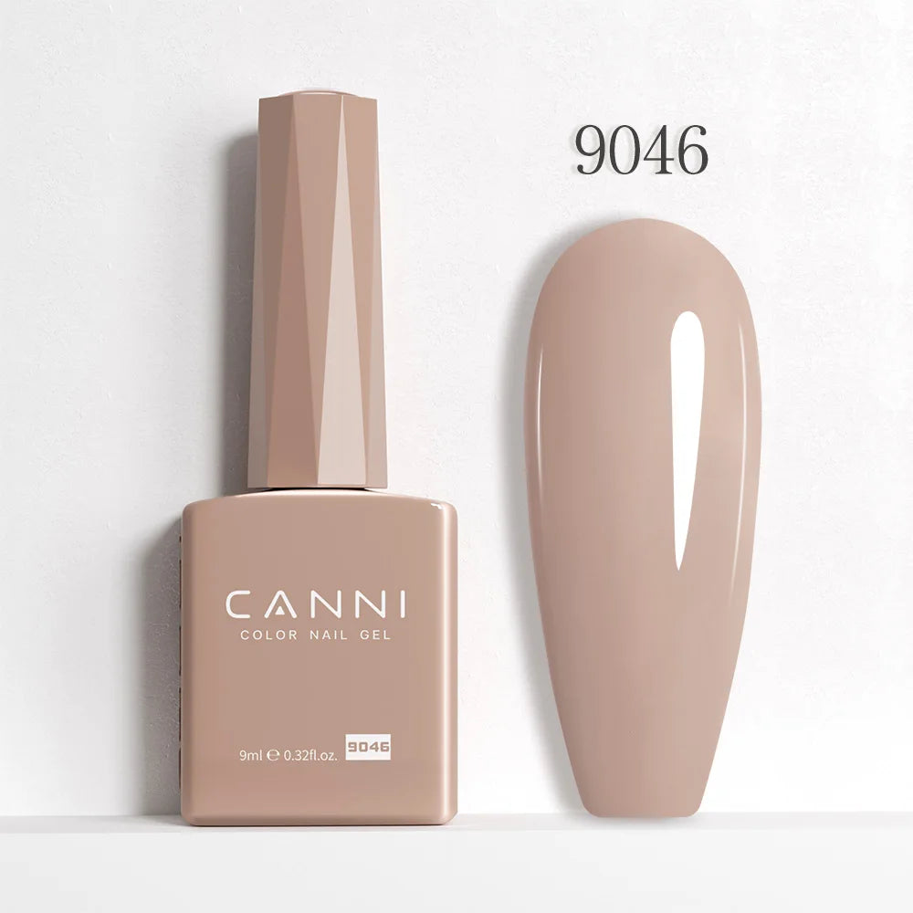 CANNI Jelly Pink Nail Gel Polish 9ml - HEMA Free Pastel Varnish Semi Permanent UV LED Top Coat