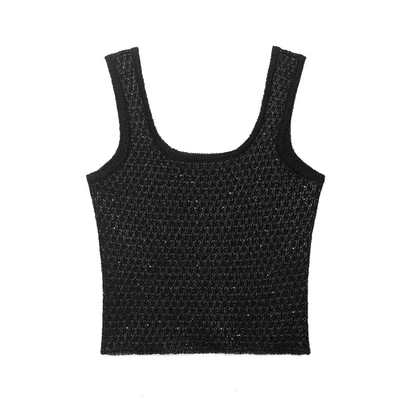 Casual Knit Cardigan 2 Pieces Women Loose O Neck Short Sleeves One Button Sweater Female 2025 Summer Fashion Chic Solid Knitwear