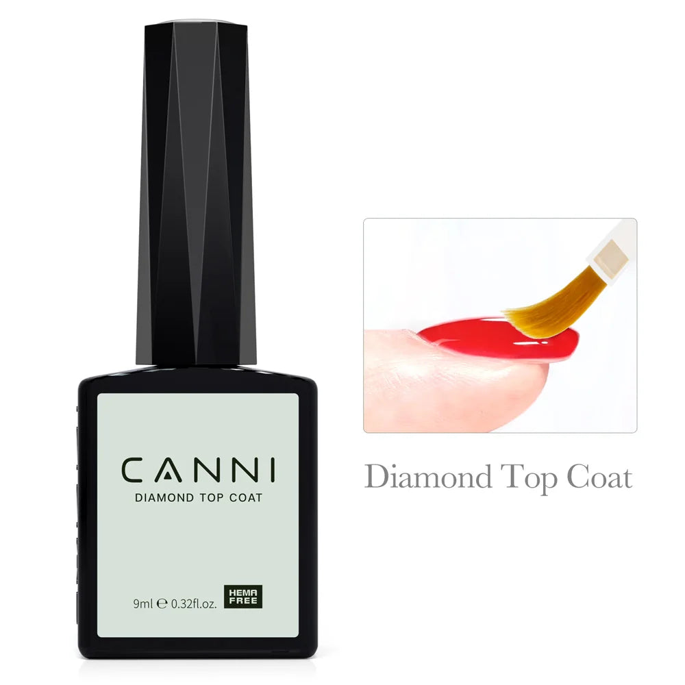 CANNI Jelly Pink Nail Gel Polish 9ml - HEMA Free Pastel Varnish Semi Permanent UV LED Top Coat