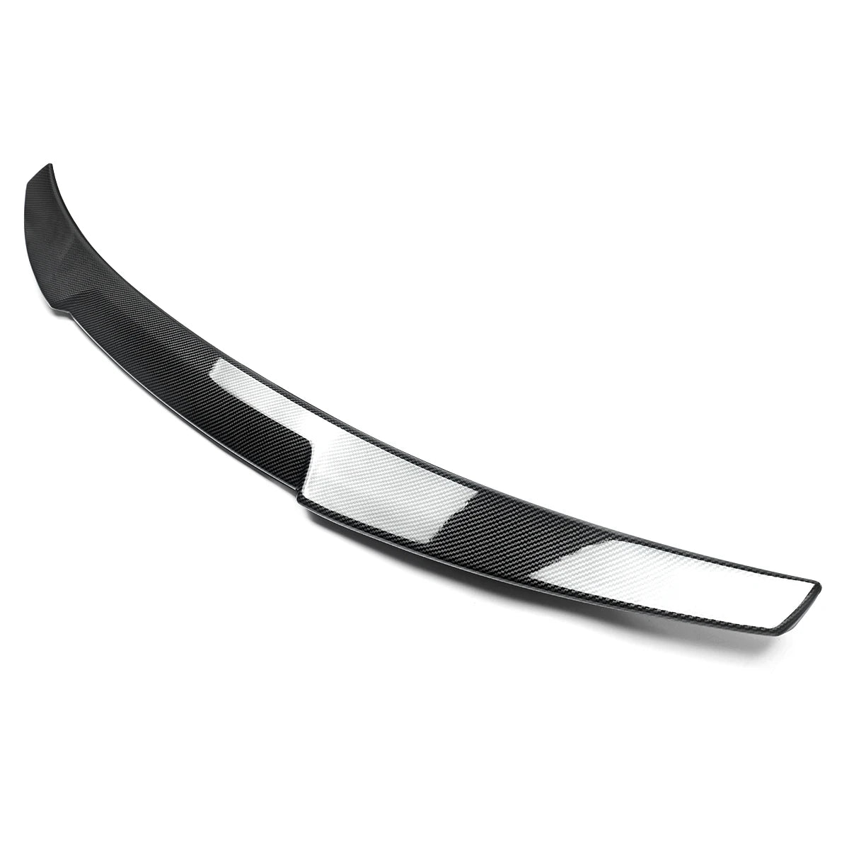 Carbon Fiber Look Rear Tail Spoiler Fit For Audi A5 B8/B8.5 Coupe 2008-2016 M4 Style Rear Trunk Spoiler Wing Automotive Body Kit