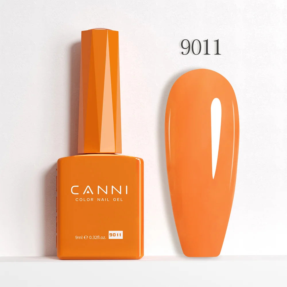 CANNI Jelly Pink Nail Gel Polish 9ml - HEMA Free Pastel Varnish Semi Permanent UV LED Top Coat
