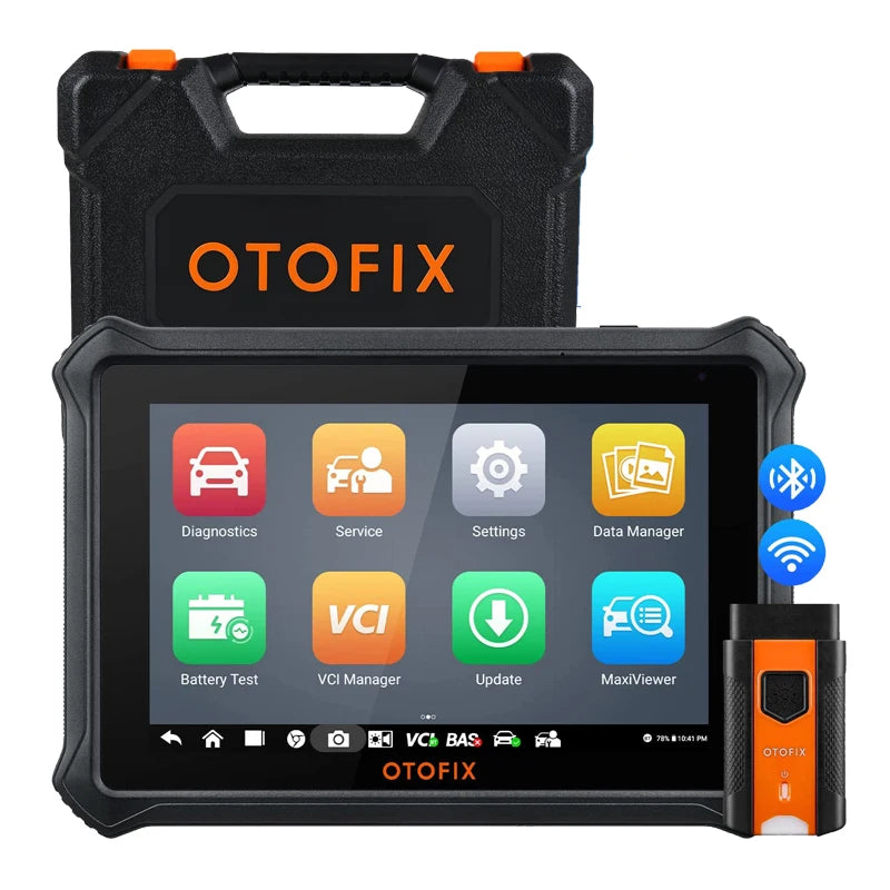 OTOFIX D1 LITE OBD2 Scanner Car Diagnostic Tool Bluetooth Wireless Bi-Directional Control OBD Automotive Scan Tool Active Test