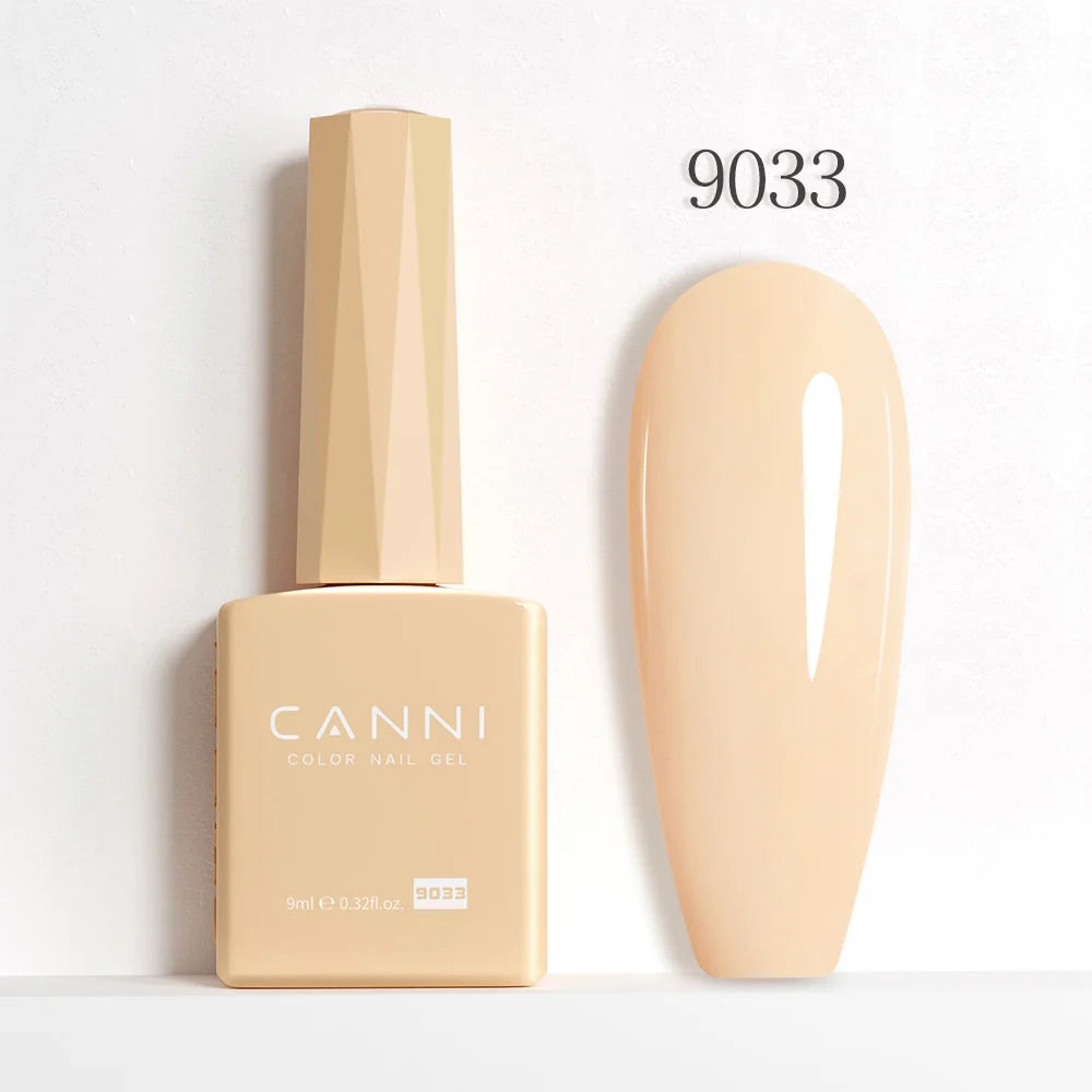 CANNI Jelly Pink Nail Gel Polish 9ml - HEMA Free Pastel Varnish Semi Permanent UV LED Top Coat