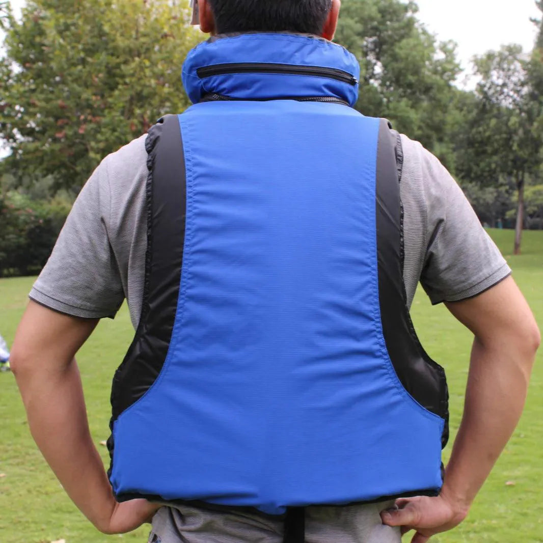 Outdoor Fishing Vest Life Safety Jacket Swimming Sailing Waistcoat Vest Quick Dry Breathable Material Fishing Vest